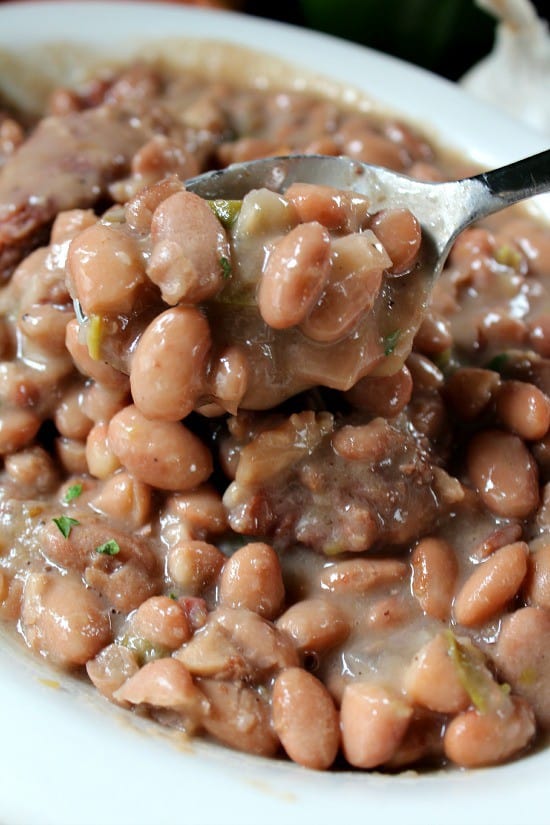 Crock Pot Beans and Ham