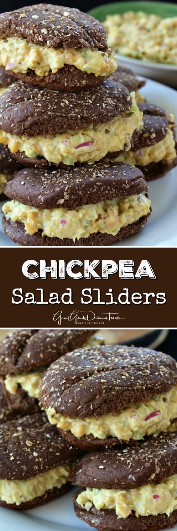 Chickpea Salad Sliders