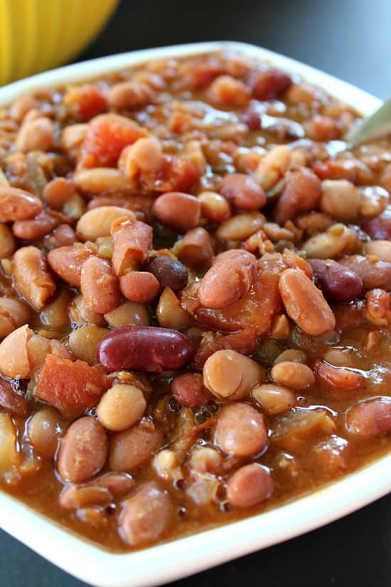 Crock Pot Multi Bean Soup