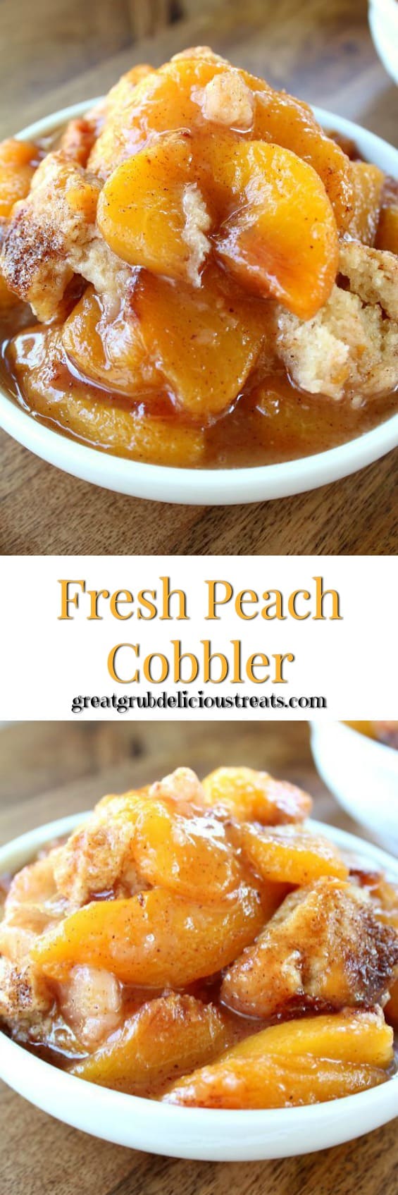Fresh Peach Cobbler