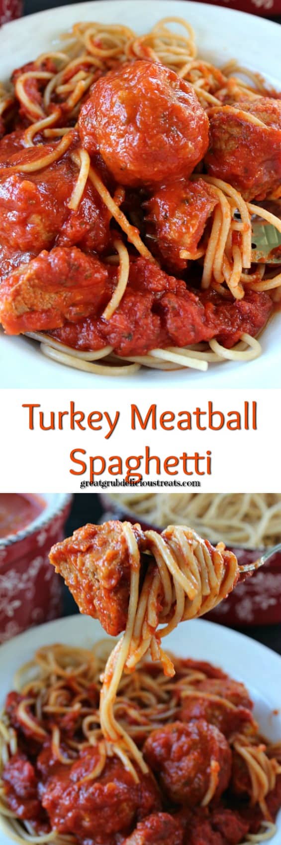 Turkey Meatball Spaghetti