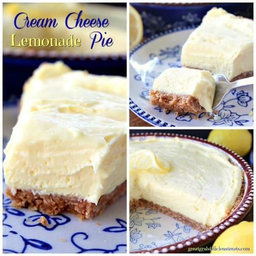 cream cheese lemonade pie