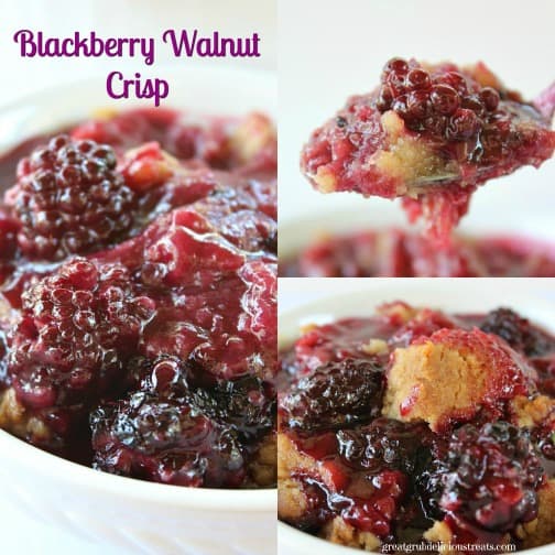 Blackberry Walnut Crisp