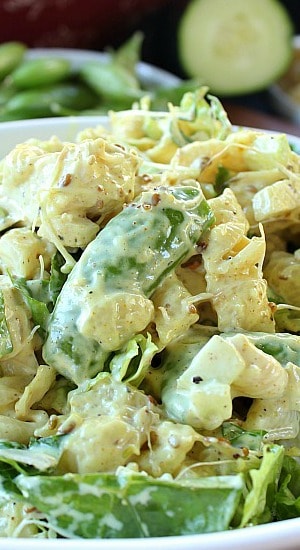Chicken Curry Pasta Salad
