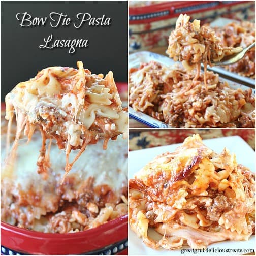 Bow Tie Pasta Lasagna