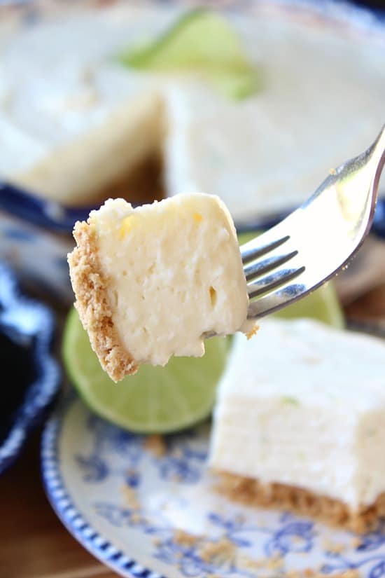 Cream Cheese Coconut Key Lime Pie