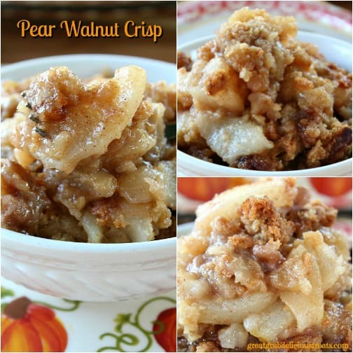 Pear Walnut Crisp