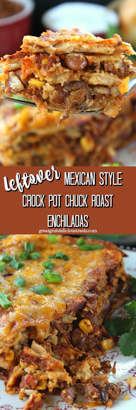 Leftover Mexican Style Crock Pot Chuck Roast