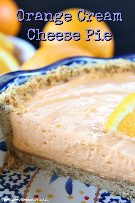 Orange Cream Cheese Pie