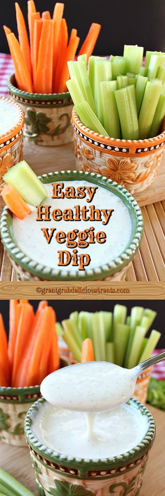 Easy Healthy Veggie Dip