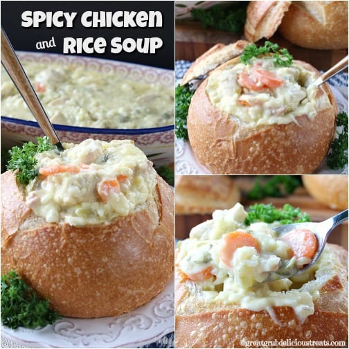 Spicy Chicken and Rice Soup