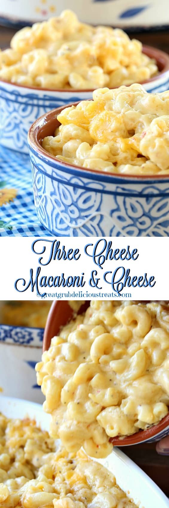 Three Cheese Macaroni and Cheese