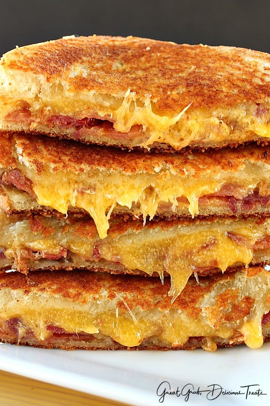 Cheese Toast Bacon Grilled Cheese