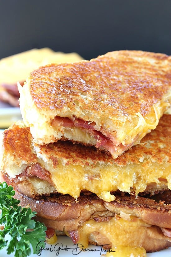 Cheese Toast Bacon Grilled Cheese