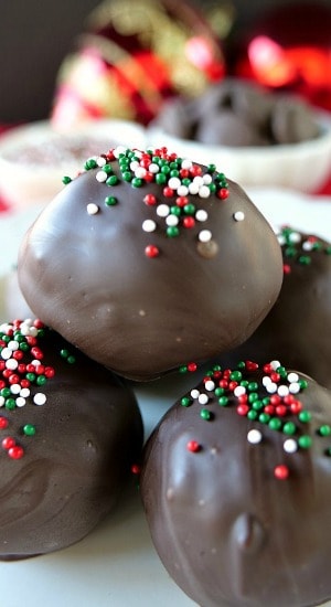 Chocolate Cookie Butter Crispy Balls