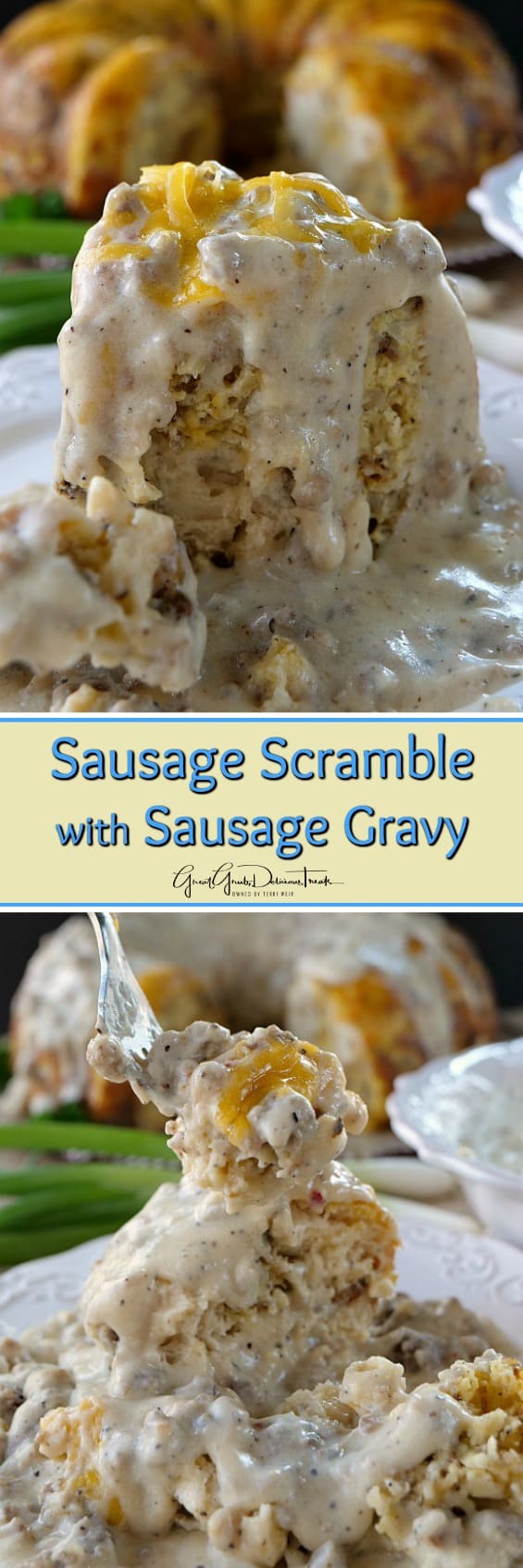 Sausage Scramble with Sausage Gravy
