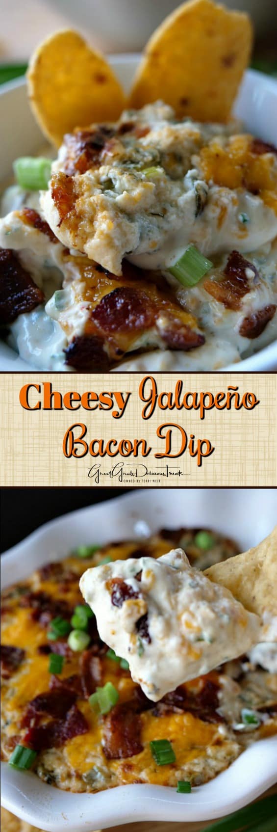 Cheesy Jalapeño Bacon Dip