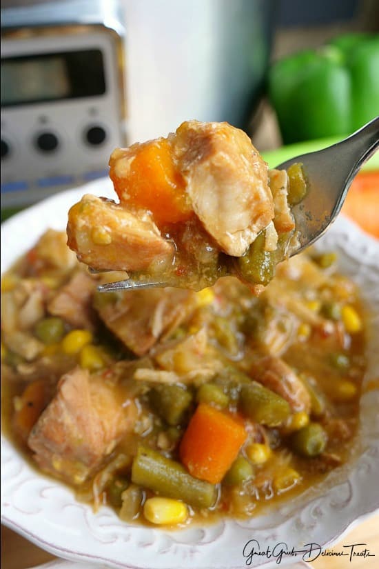 Crock Pot Hearty Chicken Stew