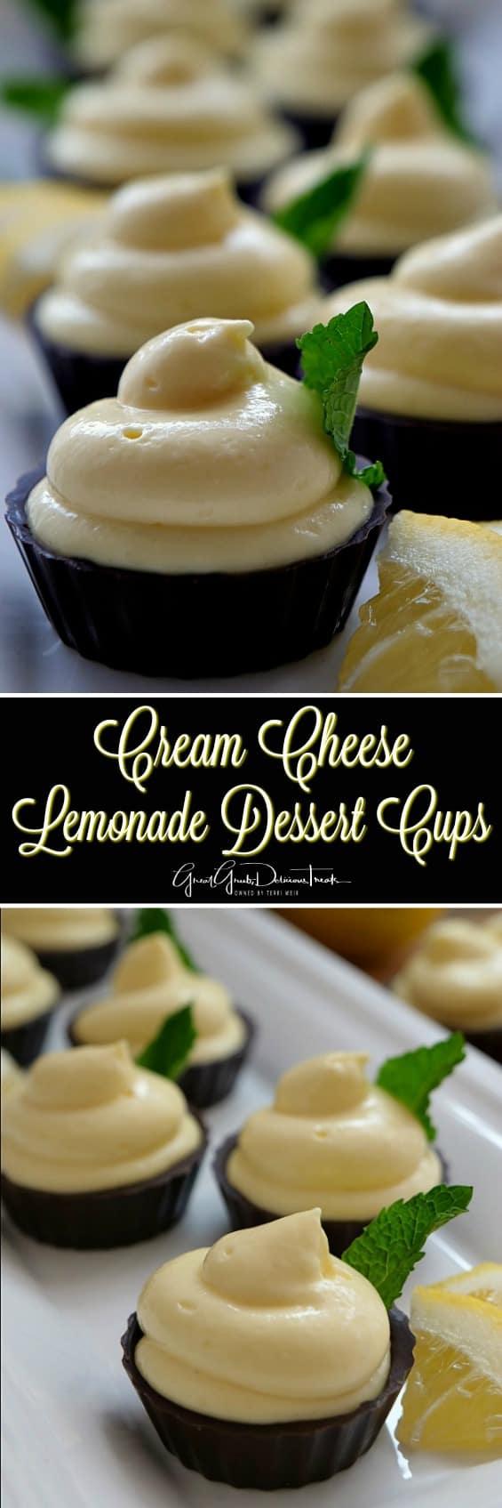 Cream Cheese Lemonade Dessert Cups