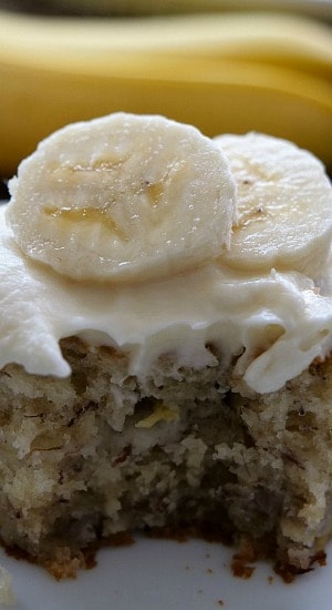 Banana Bars with Cream Cheese Frosting