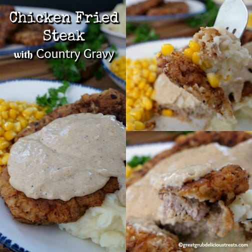 Chicken Fried Steak with Country Gravy