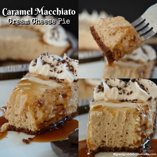 Caramel Macchiato Cream Cheese Pie