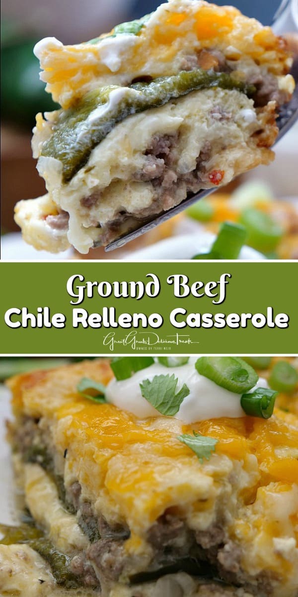 Ground Beef Chile Relleno Casserole