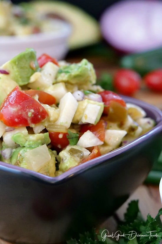 Jicama Avocado Salad - Great Grub, Delicious Treats