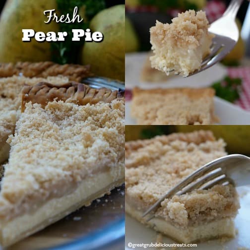 Fresh Pear Pie