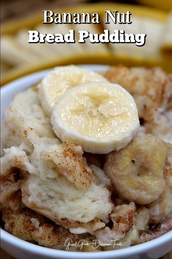 Banana Nut Bread Pudding