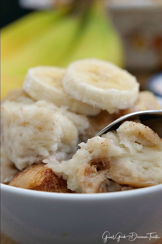 Banana Nut Bread Pudding