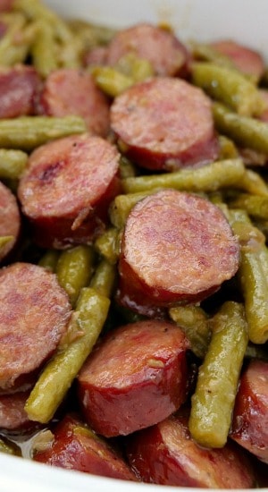 Sausage Kielbasa Green Beans