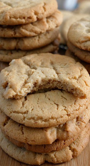 Chunky Peanut Butter Cookies