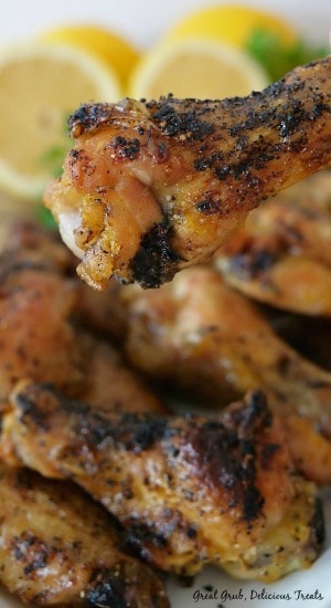 These Lemon Pepper Chicken Wings are deliciously flavored with lemon pepper seasoning, baked to perfection and are crispy.