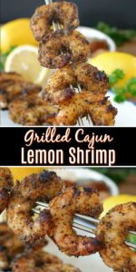 Grilled Cajun Lemon Shrimp - Great Grub, Delicious Treats