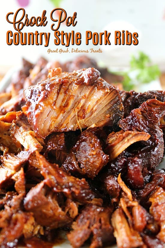 Crock Pot Country Style Pork Ribs Great Grub Delicious Treats,How Long To Cook Shrimp On Grill At 350