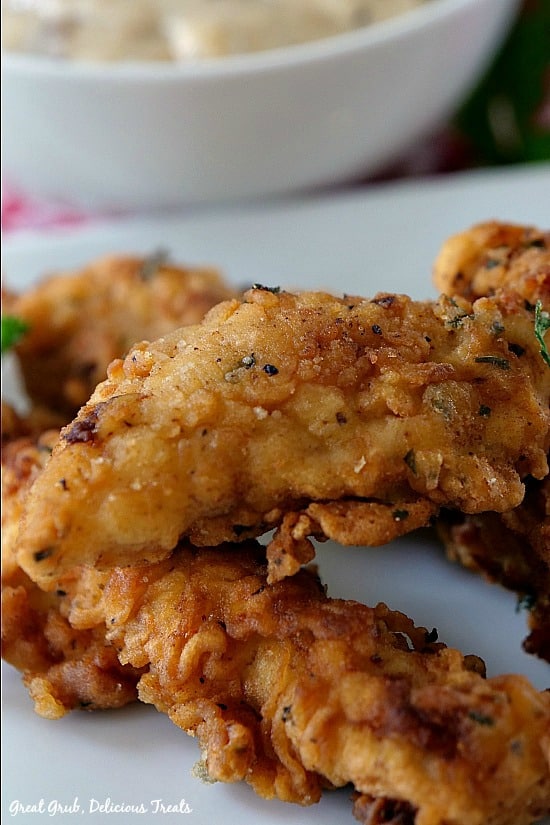 Chicken Fried Pork Fingers are delicious boneless pork seasoned with the perfect blend of spices and fried to perfection.