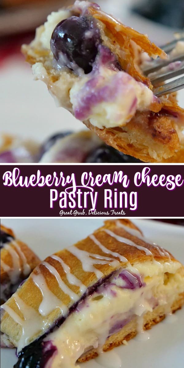 Blueberry Cream Cheese Pastry