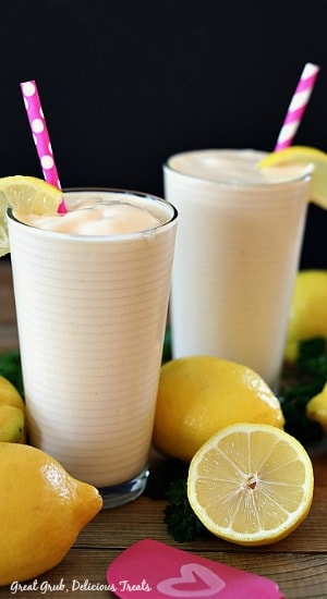 Lemon Frosted Lemonade