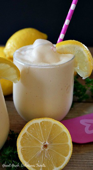 Lemon Frosted Lemonade