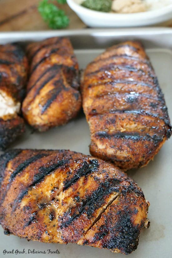 Barbecue Dry Rub Lime Chicken