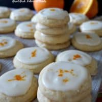 Orange Meltaway Cookies are melt-in-your-mouth delicious.