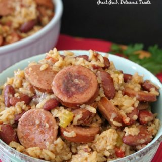 Red Beans and Rice with Sausage is a delicious and hearty, quick and easy meal.
