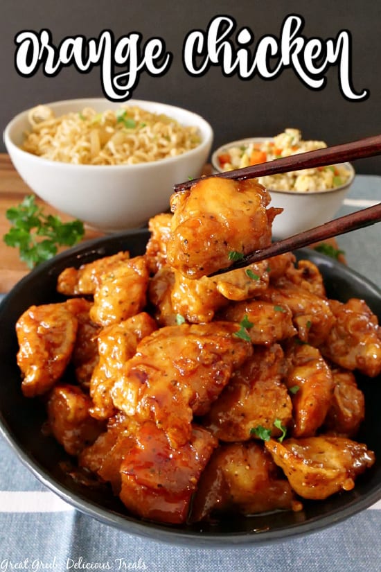 Orange Chicken Recipe with Homemade Batter and Sauce