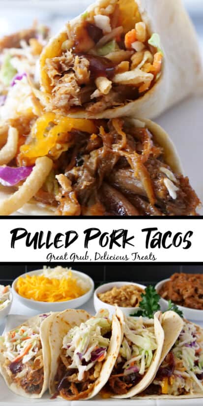 Pulled Pork Tacos {Made Easy with Leftover Pulled Pork}