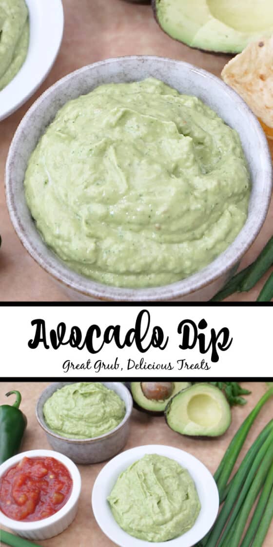 Image showcasing Avocado Dip (Easy Avocado Salsa Recipe) - Great Grub, Delicious Treats