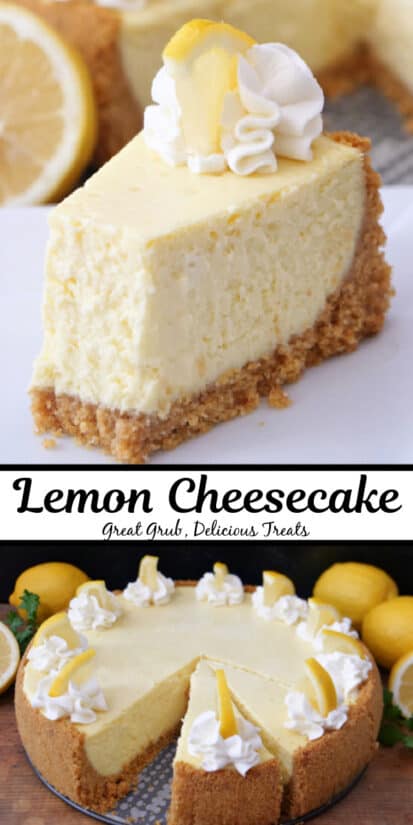 Lemon Cheesecake - Great Grub, Delicious Treats