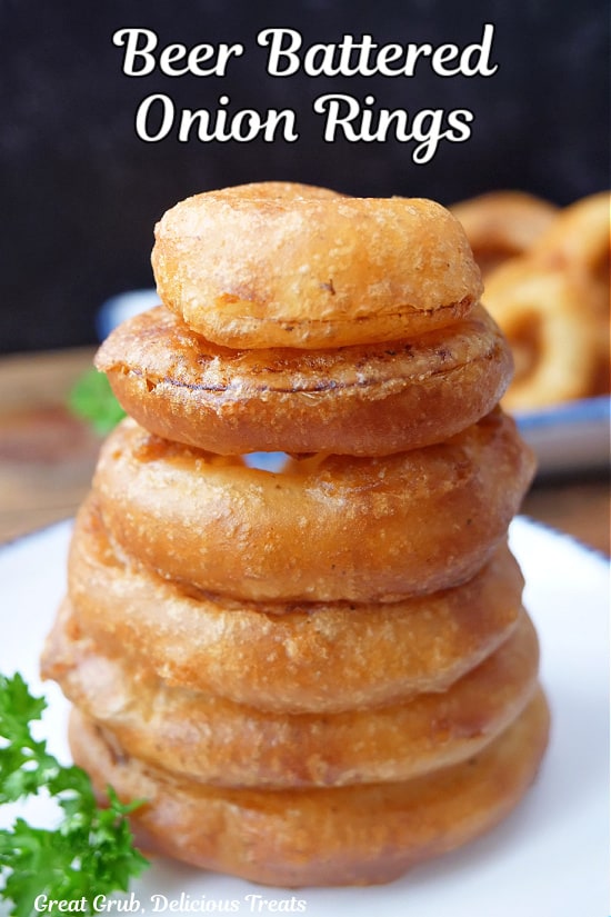 Onion Rings and Spicy Dipping Sauce - Life, Love, and Good Food