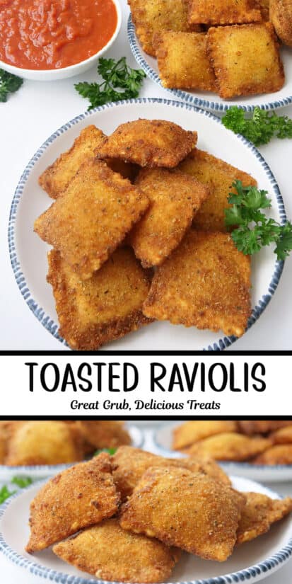 Toasted Ravioli (Olive Garden Copycat Recipe) - Great Grub, Delicious ...