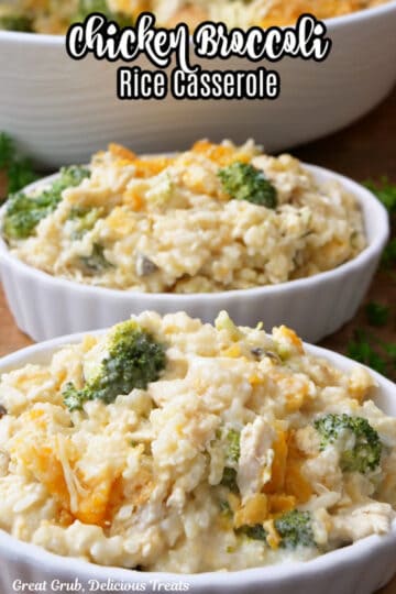 Chicken Broccoli Rice Casserole - Great Grub, Delicious Treats